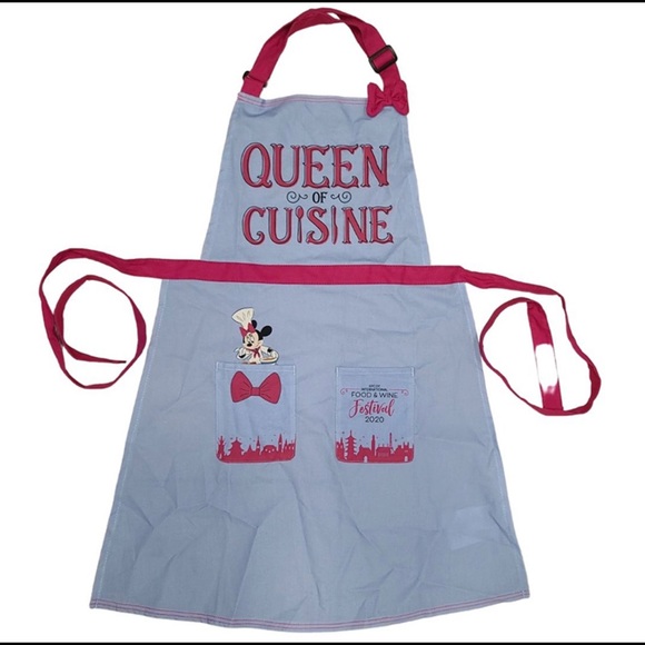 Walt Disney World Food & Wine Minnie Apron New